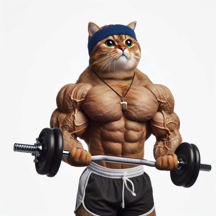 strong cat